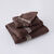 Collection serviettes de bain unies 420 g/m2 liteau fantaisie brod&eacute; (chocolat)