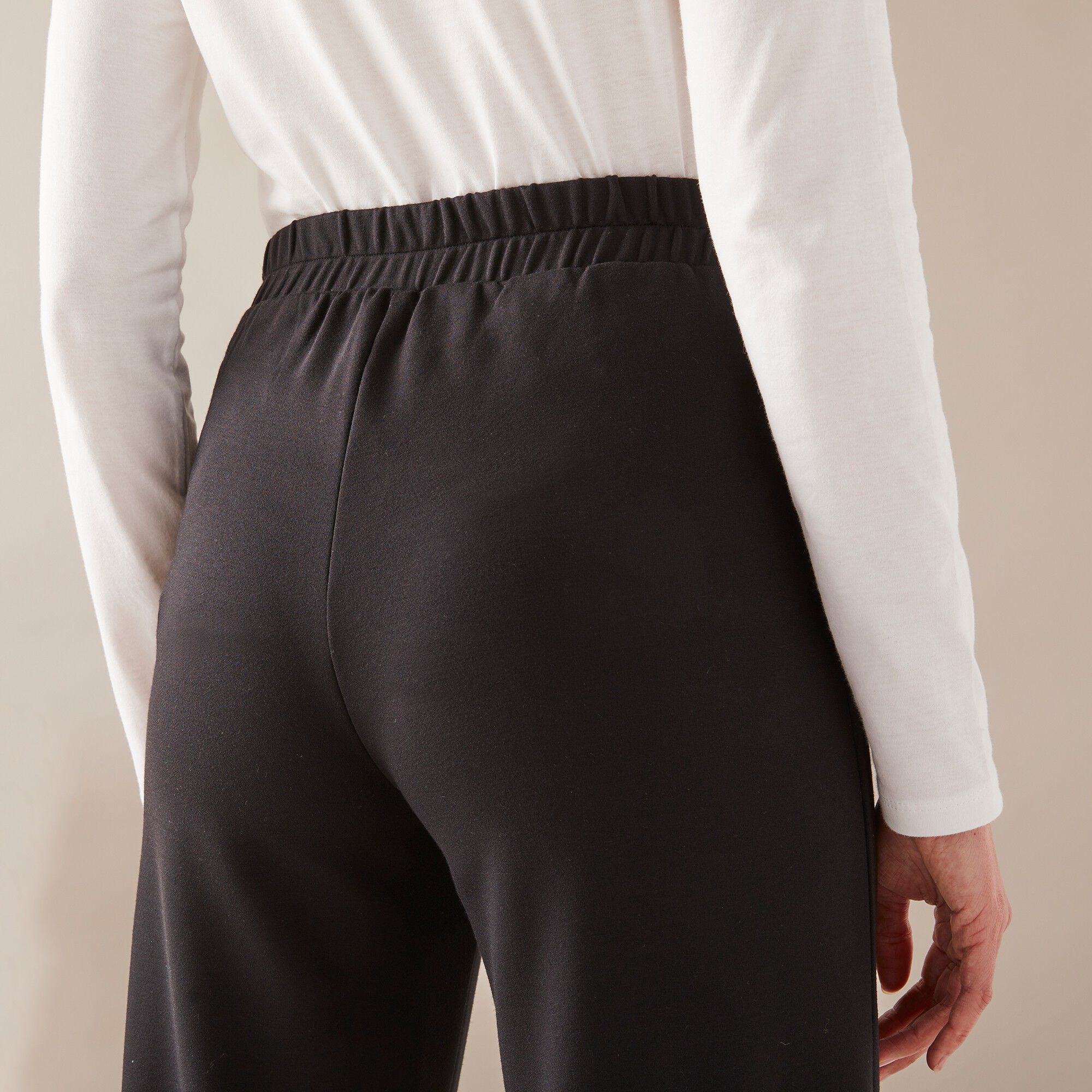 Pantalon Droit Femme Marks & Spencer UK 10 - Gris Beige, Neuf Avec étiquettes