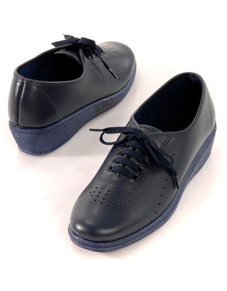 Chaussures derbies cuir (marine)