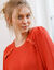 Pull tunique boutons fantaisie toucher doux (paprika)
