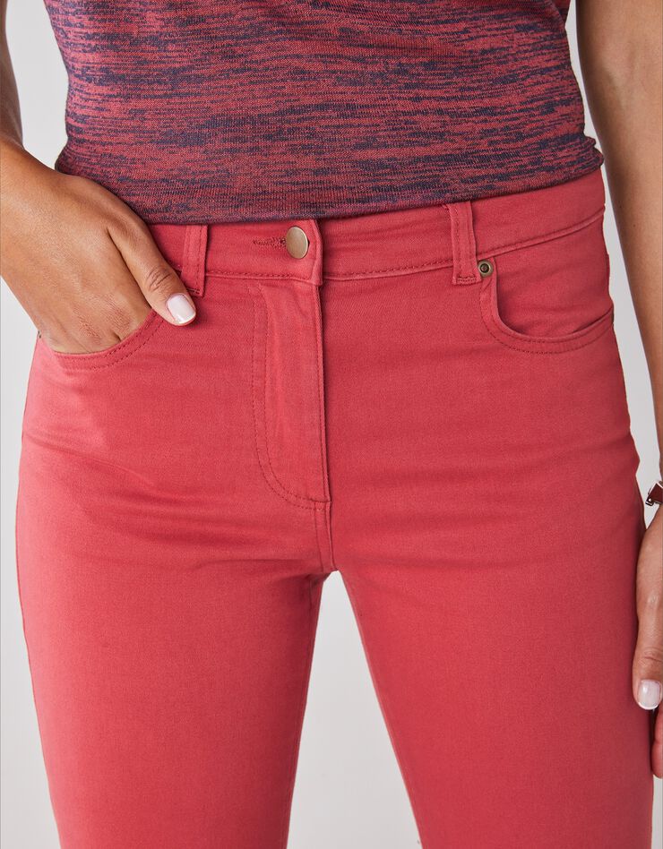 Pantalon droit stretch (corail) Pantalon droit stretch (corail)