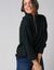 Pull col camionneur zippé (noir)