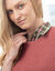 Pull sans manches, forme boite (bois de rose)