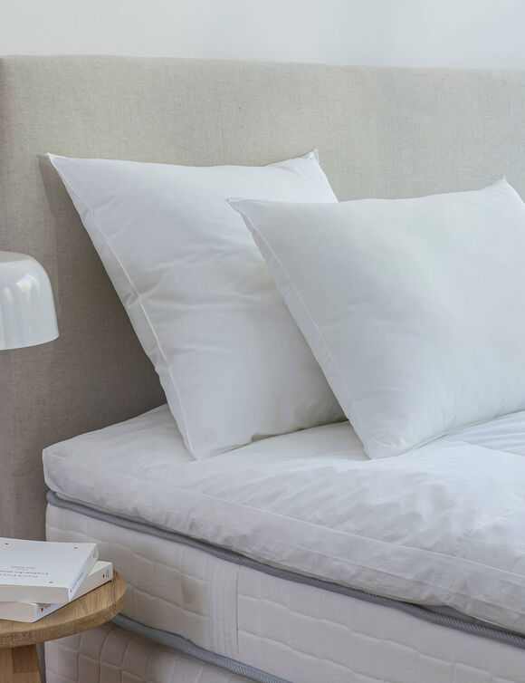 Oreiller ferme spécial transpiration (blanc)