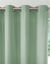 Rideau bachette uni tamisant oeillets (vert amande)