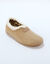 Chaussons avec col, intérieur imprimé léopard (beige)