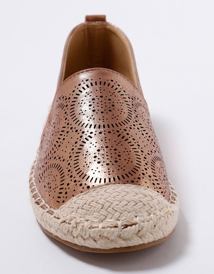 Espadrilles perforées irisées (bronze) Espadrilles perforées irisées (bronze)