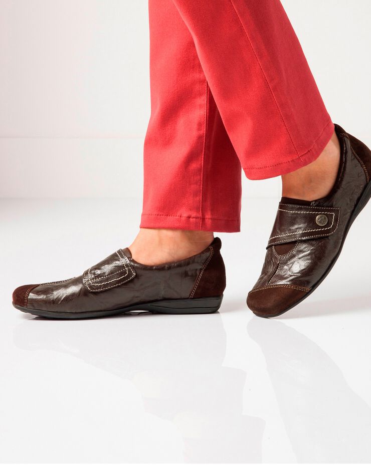 Babies en cuir souple (marron) Babies en cuir souple (marron)