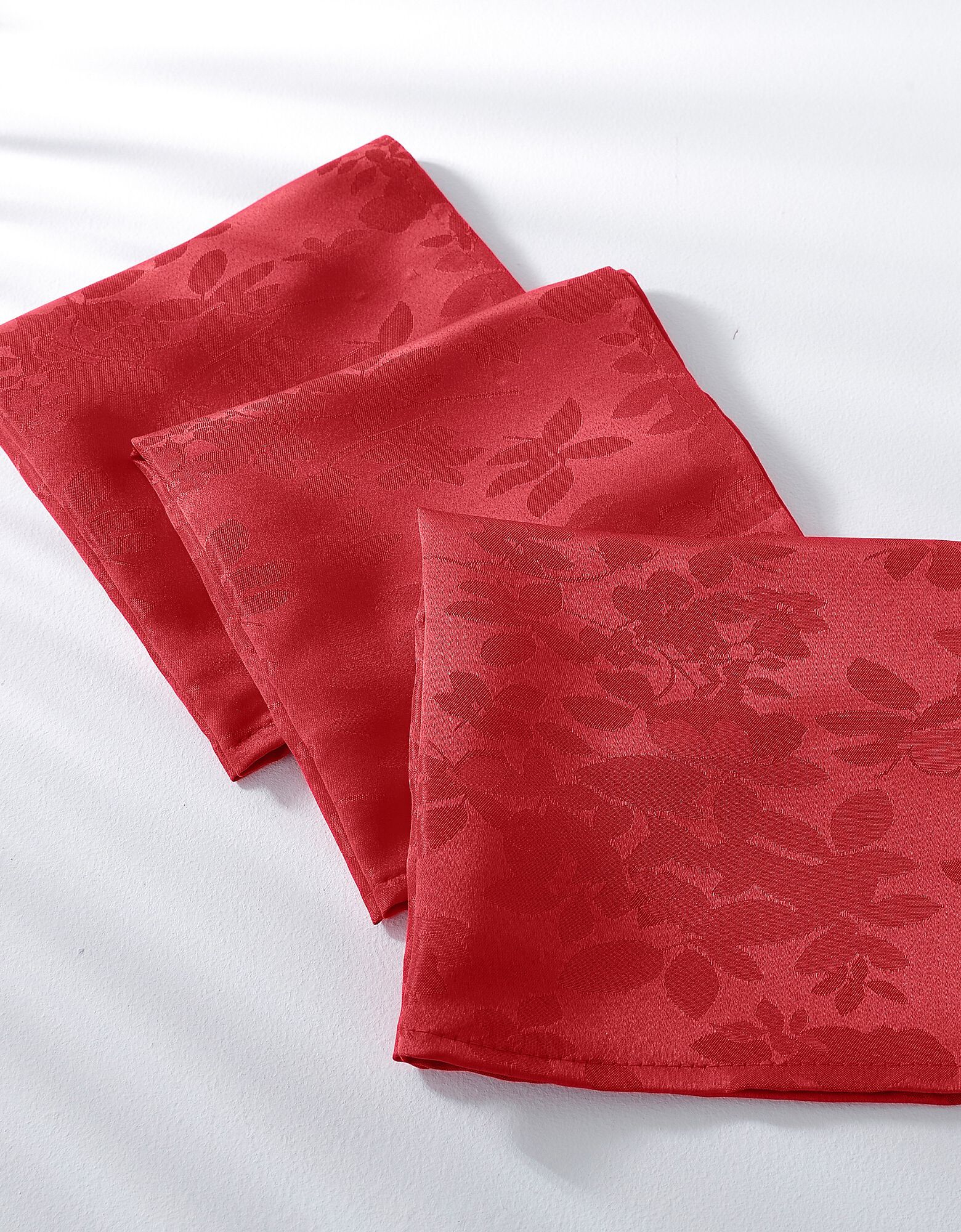 Nappe Damassée 100% Lin – Motif Neige – Blanche Neuve Avec étiquettes