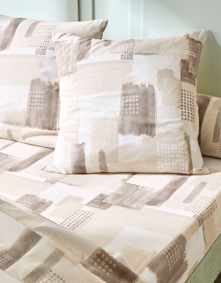 Linge de lit Mani - coton polyester (beige)