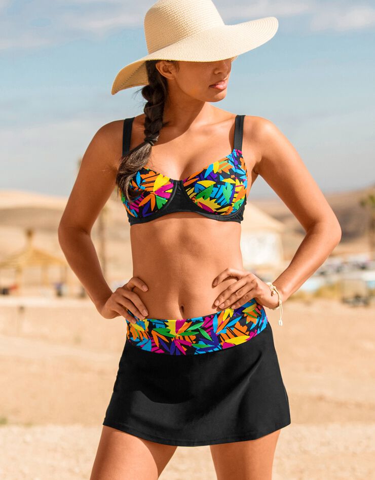 Haut de maillot de bain balconnet avec armatures - Nebida (multicolore)