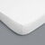 Protège-matelas éponge microfibre imperméable forme housse (blanc)