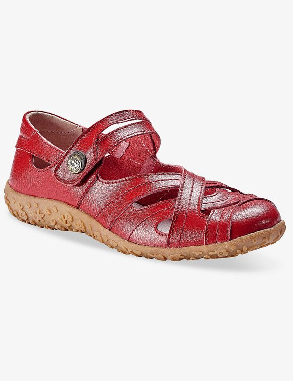 Babies confort, cuir ultra souple (rouge)