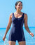Combishort de bain spécial piscine (marine)