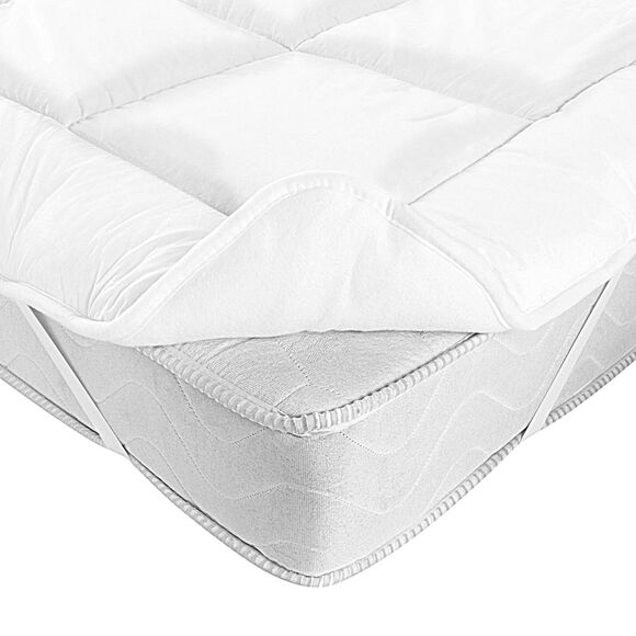 Surmatelas réversible Ourson® anti-acariens Greenfirst® (blanc)