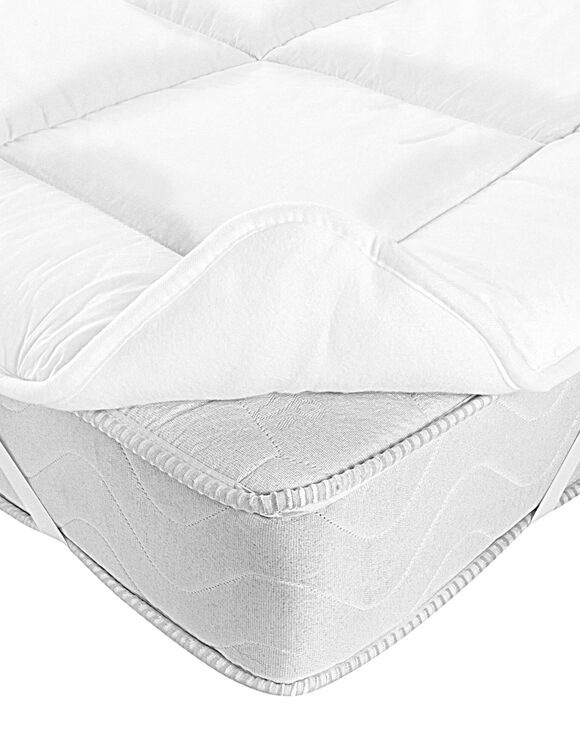 Surmatelas réversible Ourson® anti-acariens Greenfirst® (blanc)
