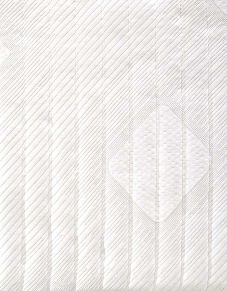 Matelas mousse Bultex 15 cm gamme confort ferme (blanc)