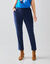 Pantalon 7/8ème fuselé uni (marine)