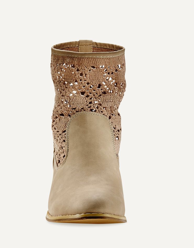 Boots macramé (taupe) Boots macramé (taupe)