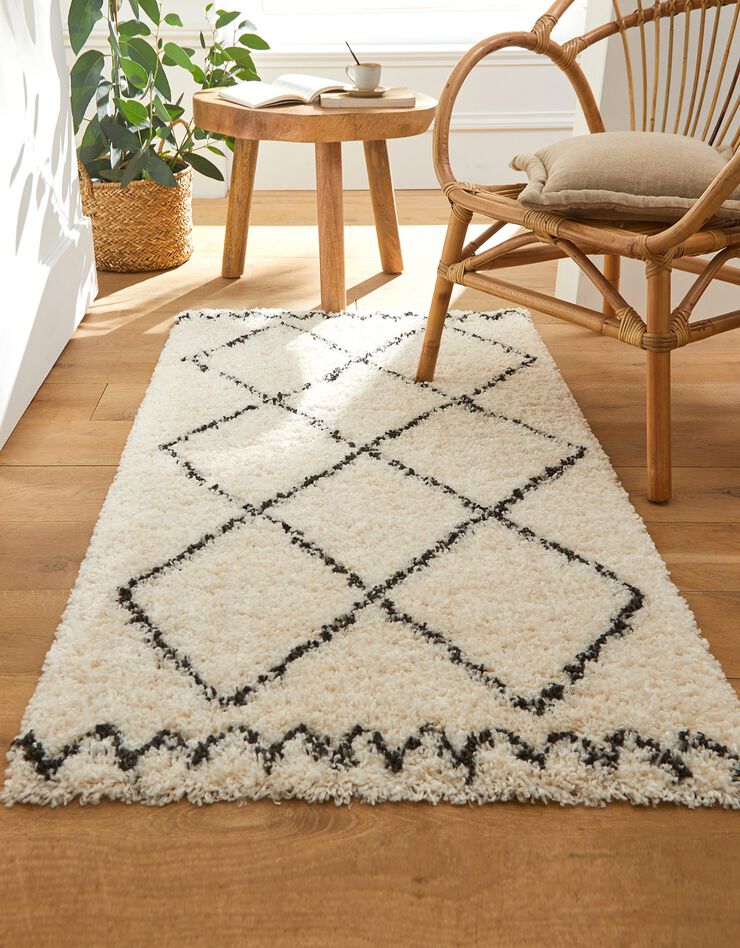 Tapis rectangulaire Saoura beige (beige) Tapis rectangulaire Saoura beige (beige)