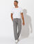 Pantalon cargo gabardine élastiqué (gris)