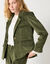 Veste blazer en velours (vert)