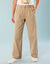 Pantalon coupe large, petite stature (sable)