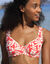 Haut de maillot de bain avec armatures Linao - forme balconnet (grenadine / écru) Haut de maillot de bain avec armatures Linao - forme balconnet (grenadine / écru)