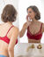 Soutien-gorge Generous uni - avec armatures (bordeaux)