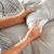 Linge de lit Diane imprim&eacute; graphique - coton 57 fils/cm&sup2; (taupe)