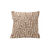 Coussin tissé jacquard graphique  (blanc / naturel)