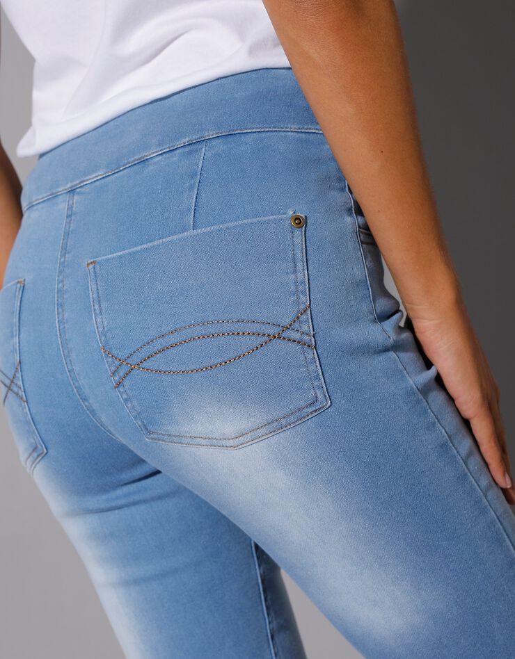Pantacourt en jean ultra confort (bleached) Pantacourt en jean ultra confort (bleached)