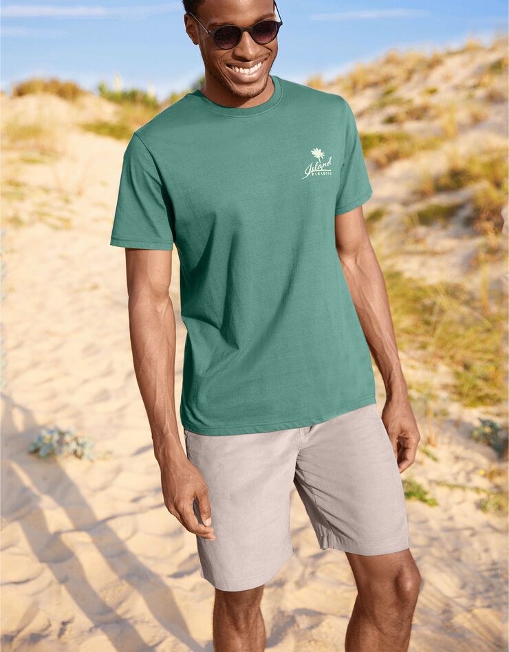 Bermuda en velours milleraies (beige) Bermuda en velours milleraies (beige)