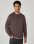 Sweat molleton col rond (marron)
