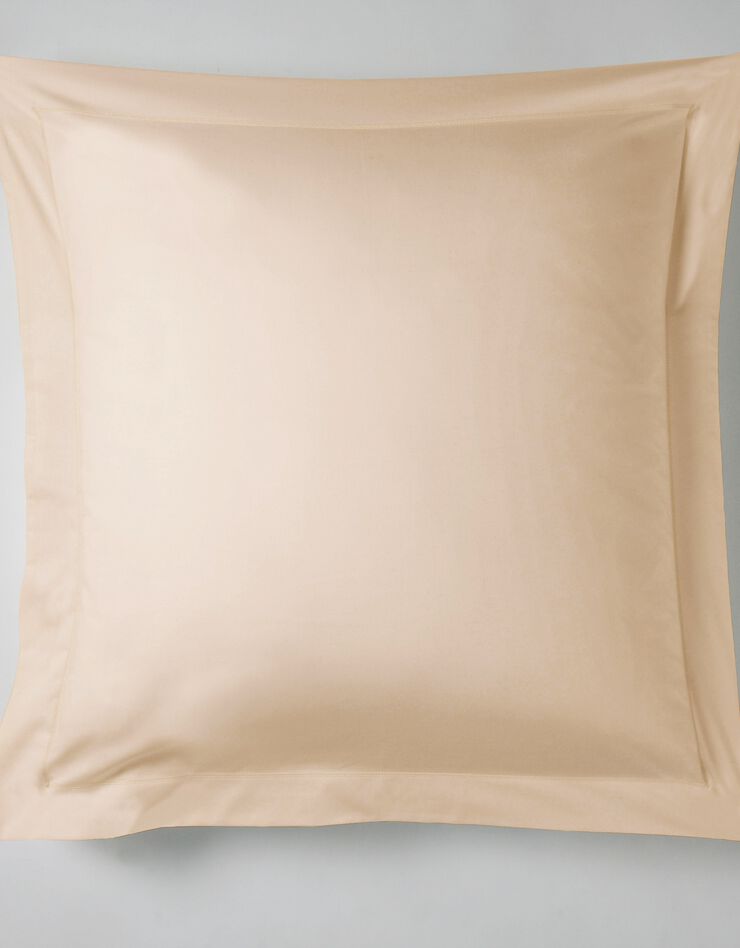 Linge de lit uni polycoton (sable)