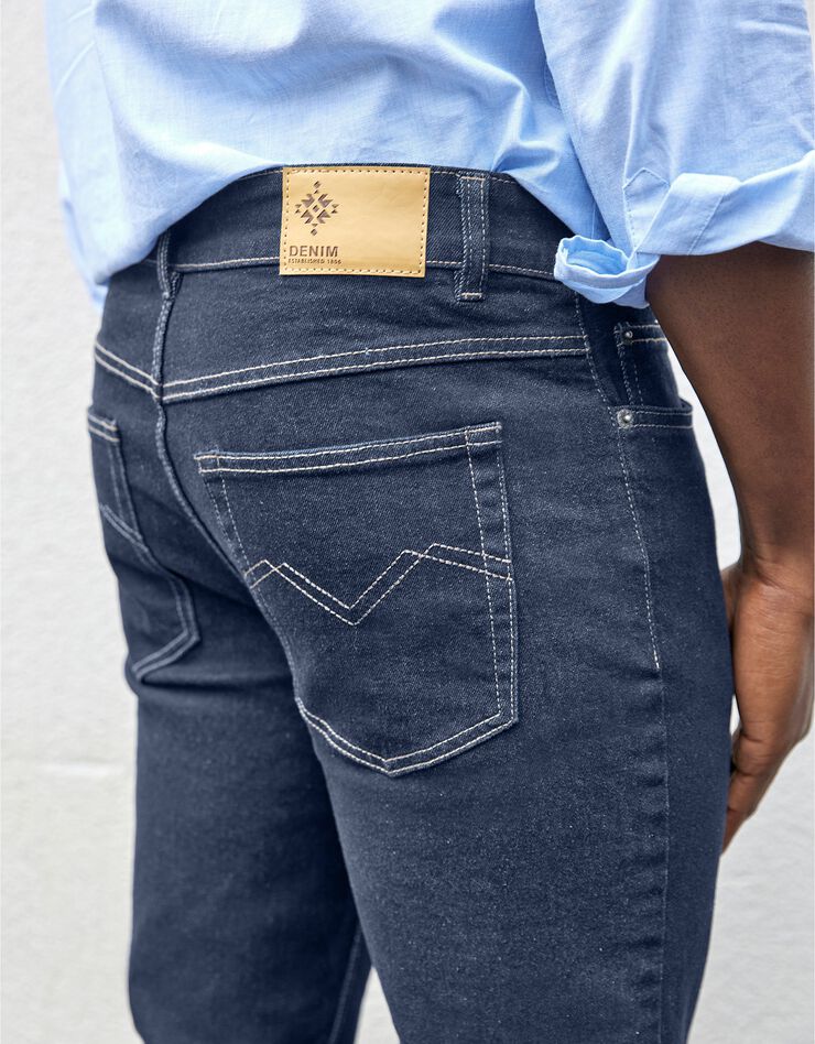 Jean coupe 5 poches extensible coton - entrej. 82 cm (brut)
