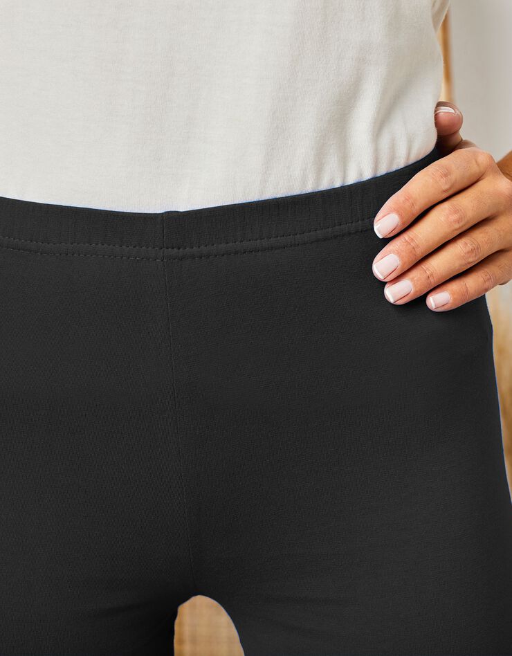 Legging long uni - lot de 2 (vert / noir)