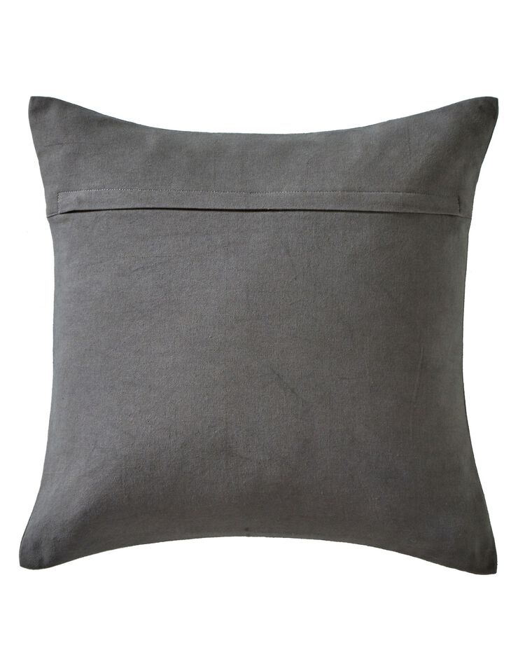 Housses de coussins imprimées de Noël - lot de 2 <br/> (gris / beige) Housses de coussins imprimées de Noël - lot de 2 <br/> (gris / beige)