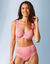 Soutien-gorge maille microfibre forme emboîtante Osilio, avec armatures flexibles (rose)