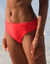 Bas de maillot de bain forme midi uni Solaro (grenadine)