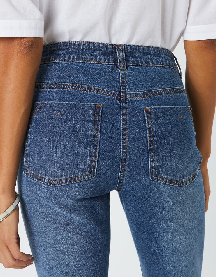 Jean bootcut coupe stretch, spécial petites (stone) Jean bootcut coupe stretch, spécial petites (stone)