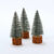 Sapin lumineux &agrave; LED - lot de 3  (vert)