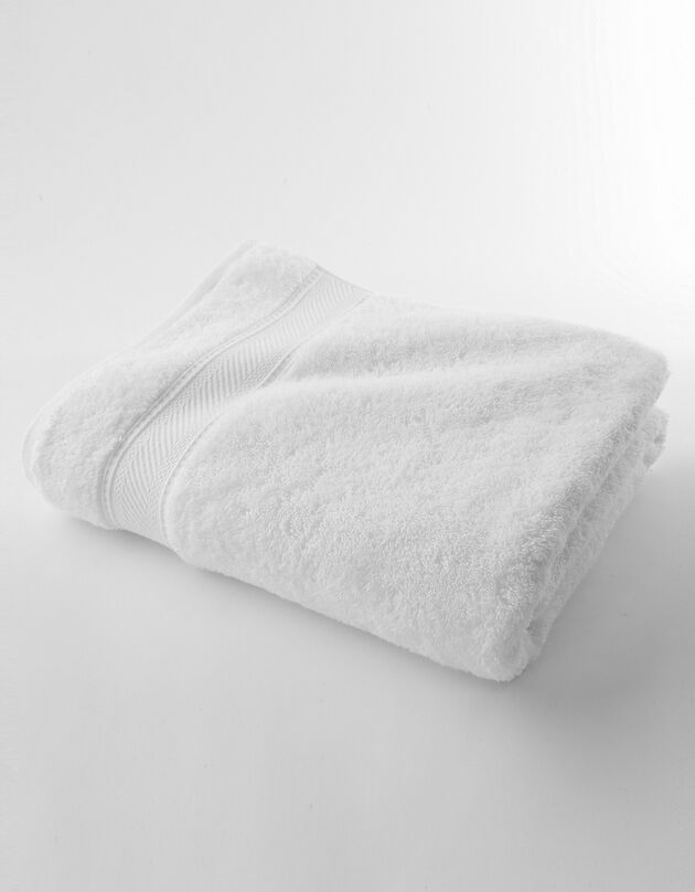 Éponge unie 540g/m2 confort luxe  (blanc)