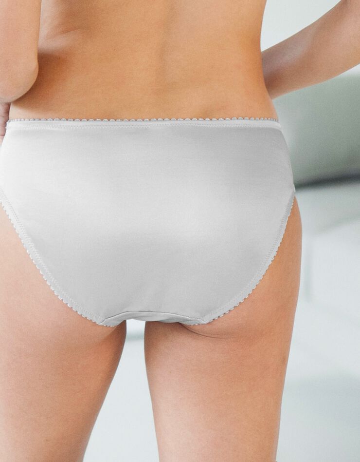 Culotte en dentelle Cerignola - lot de 2 (bleu + gris) Culotte en dentelle Cerignola - lot de 2 (bleu + gris)