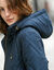 Parka matelassée microfibre (marine)