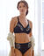 Culotte microfibre tulle brodé Caminata (noir)