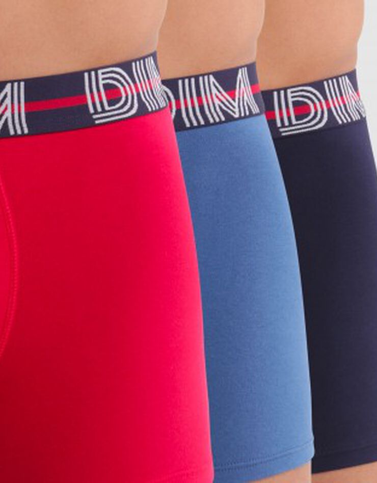 Boxer Powerfull - lot de 3 (rouge + bleu) Boxer Powerfull - lot de 3 (rouge + bleu)