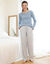 Tee-shirt pyjama manches longues (bleu)