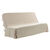 Housse canapé clic-clac standard microfibre (beige)