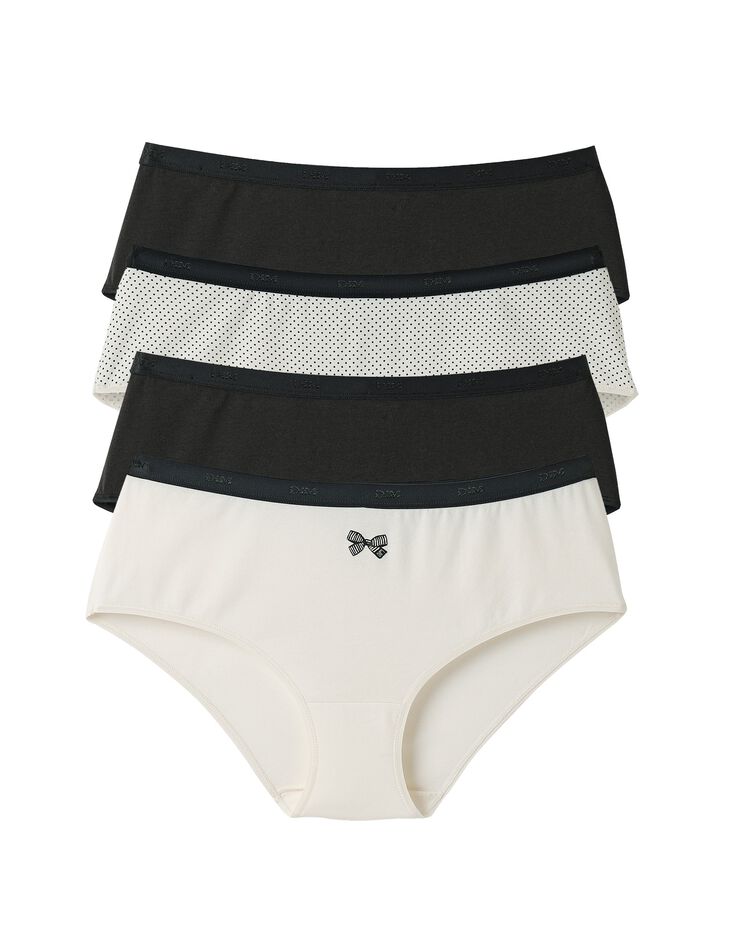 Slip forme boxer "Les Pockets" coton stretch imprimé "noeuds" Lot de 3 +1 GRATUIT(1) (noir) Slip forme boxer "Les Pockets" coton stretch imprimé "noeuds" Lot de 3 +1 GRATUIT(1) (noir)